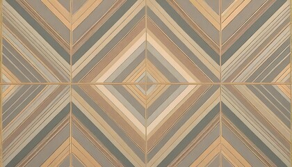 tile design art deco geometric patterns with sleek lines square background hand edited generative ai
