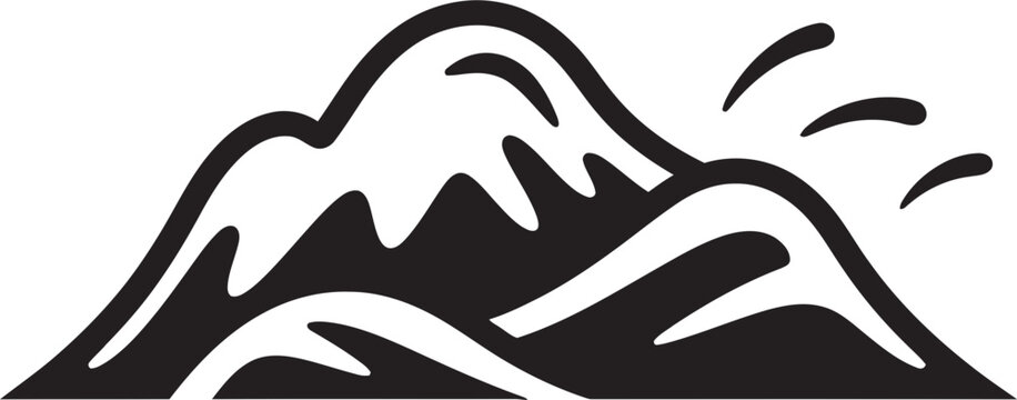 Dune Horizon Sleek Minimalist Desert Scene Logo Arid Zenith Minimalist Desert Icon Vector Emblem
