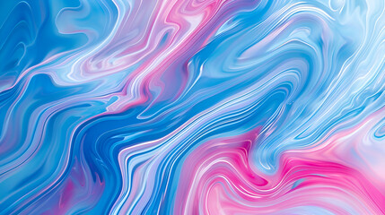 Abstract background of acrylic paint in blue, pink and purple colors ,liquid and fluid marble texture, seamless pattern, colourful pastel paint, mix colors, abstract background