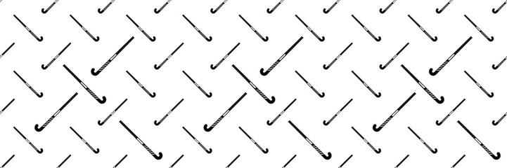 Hockey Stick Icon Seamless Pattern Y_2109001