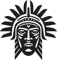 Teotihuacan Legacy Mark Pre Hispanic Vector Emblem Toltec Culture Symbol Pre Hispanic Icon Logo Design