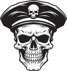 Elite Skull Troop Tactical Military Emblem Special Ops Skull Command Covert Unit Insignia