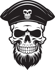 Skull Battalion Icon Military Special Forces Emblem Commando Skull Brigade Tactical Beret Design
