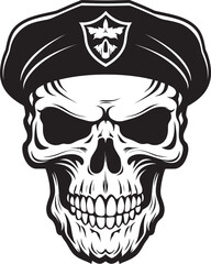 Elite Skull Troop Tactical Military Emblem Special Ops Skull Command Covert Unit Insignia