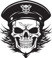 Elite Skull Troop Tactical Military Emblem Special Ops Skull Command Covert Unit Insignia