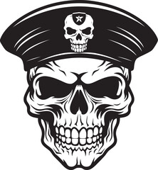 Commando Skull Beret Military Division Emblem Icon Elite Beret Skull Special Operations Insignia Logo