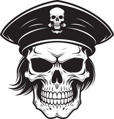 Skull Brigade Insignia Army Special Forces Icon Stealth Skull Division Tactical Unit Logo Design