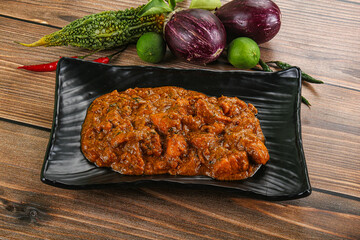 Indian cuisine - chicken masala sauce