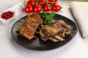 Roasted Lamb ribs with spices