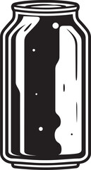 Fizzy Fling Refreshing Beverage Icon Vector Soda Spree Can Logo Vector Symbol