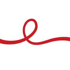 Ribbon for World Blood Cancer Day