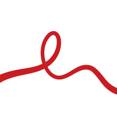 Ribbon for World Blood Cancer Day