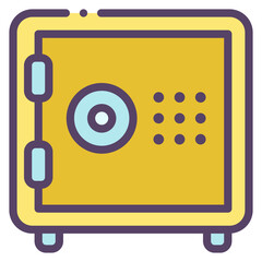 safe deposit box icon