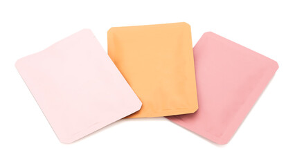 Paper bag or sachet for instant tea product mock-up