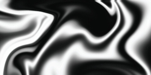 Dark liquid wave metal background. Metallic liquid surface. Silver liquify background. Black and white liquid background texture.
