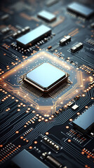 Fototapeta premium Technology smart chip