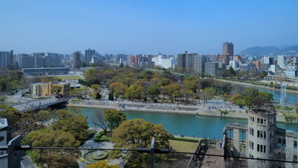 Fototapeta premium 広島おりづるタワーからの眺め5