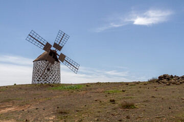 Traditionelle Windmühle, Fuerteventura