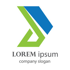 rising business arrow logo illustration