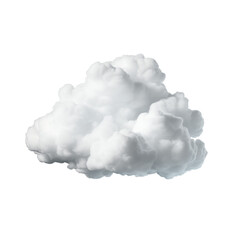 Naklejka premium cloud isolated