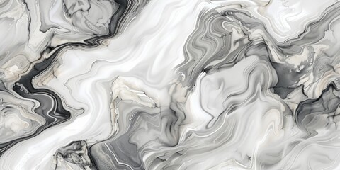 Swirling marble texture in monochromatic shades - obrazy, fototapety, plakaty
