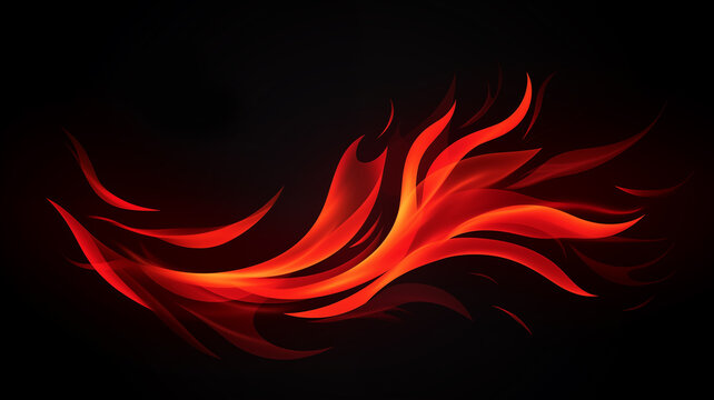 Hand drawn cartoon flame element illustration material
