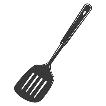 recommend clip art: Silhouette Spatula Cooking Tool black color only
