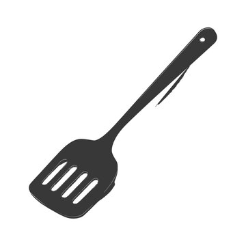 recommend clip art: Silhouette Spatula Cooking Tool black color only