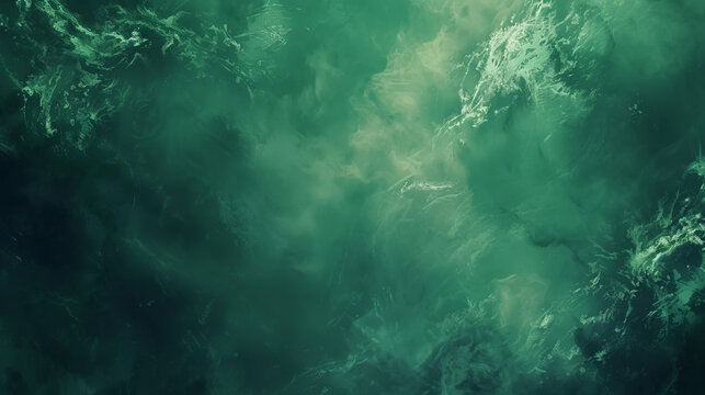 Capturing the powerful essence of ocean currents, this abstract green image symbolizes nature's unstoppable force