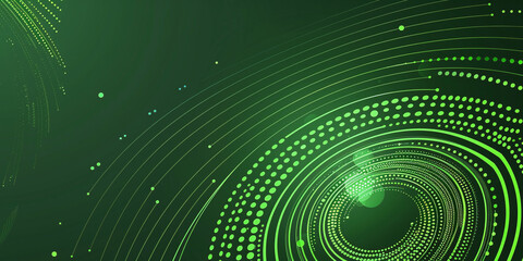abstract green background with spots