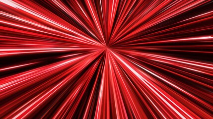 A burst of energy conveyed through straight red lines, abstract , background