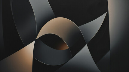A black matt finish that adds depth and elegance to the artwork, abstract , background