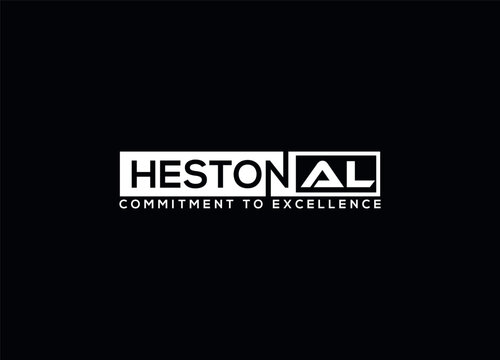 heston al business logo and monogram logo