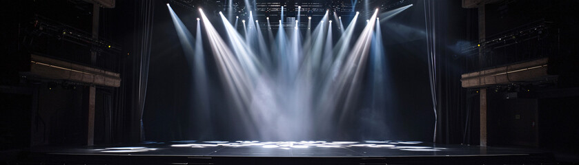 Spotlight on Artistry: Performers Illuminate the Stage with Creativity and Passion Against a Subtle yet Powerful Lighting Design