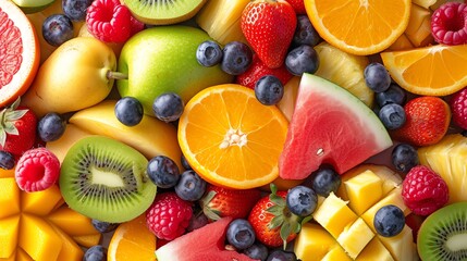 Invigorating Fruit Medley
