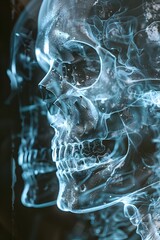 Groundbreaking X Ray Technology Unlocks Ethereal Insights into the Intricate Anatomy of the Human Skull