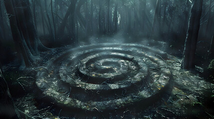 Navigating the Haunting Labyrinth of a Primordial Forest Shrouded in Supernatural Spirits