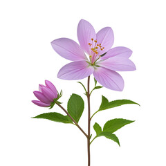Naklejka na ściany i meble Lilac Flower in PNG format with transparent background