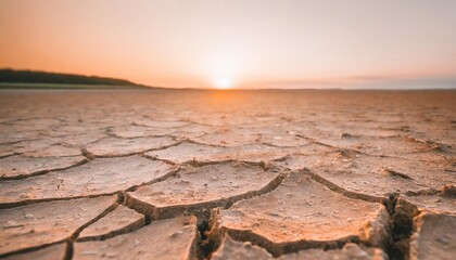 dry soil cracks showcasing lack of water and the effect of global warming on earth
