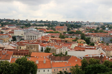 02 07 2023 Vilnius Lithuania. Vilnius is the capital and largest city of Lithuania. It is located...