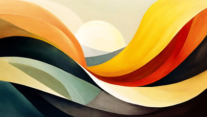Layered Paper - Colorful