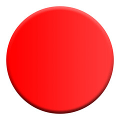 red round button