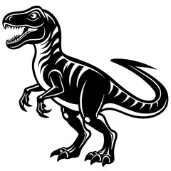 dinosaur illustration, black dinosaur silhouette vector illustration,icon,svg,monster characters,Holiday t shirt,Hand drawn trendy Vector illustration,dinosaur on black background