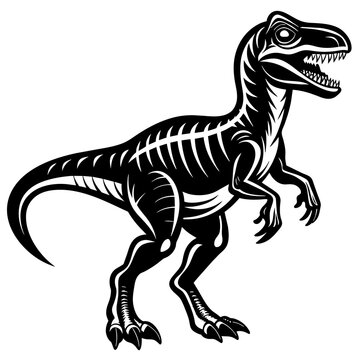 dinosaur illustration, black dinosaur silhouette vector illustration,icon,svg,monster characters,Holiday t shirt,Hand drawn trendy Vector illustration,dinosaur on black background