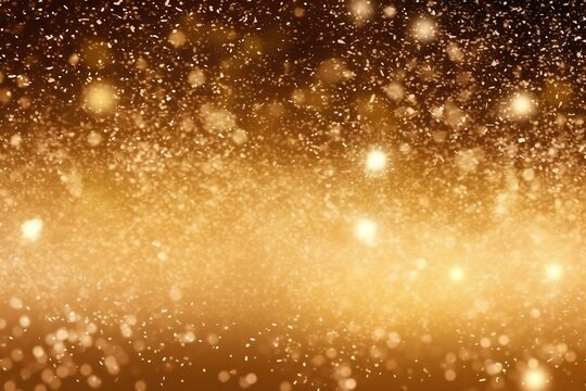 golden christmas background made by midjourney