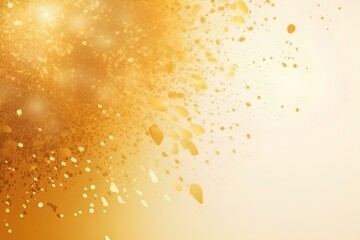 golden christmas background made by midjourney