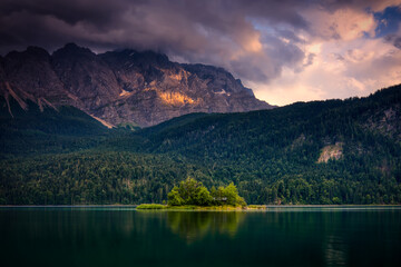 Beautiful Landscapes of Zugspitze Region in Germany