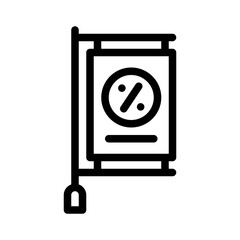 billboard line icon