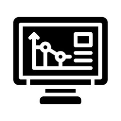chart glyph icon