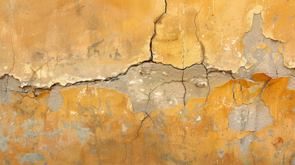 Obraz premium Cracked Cement Wall Background